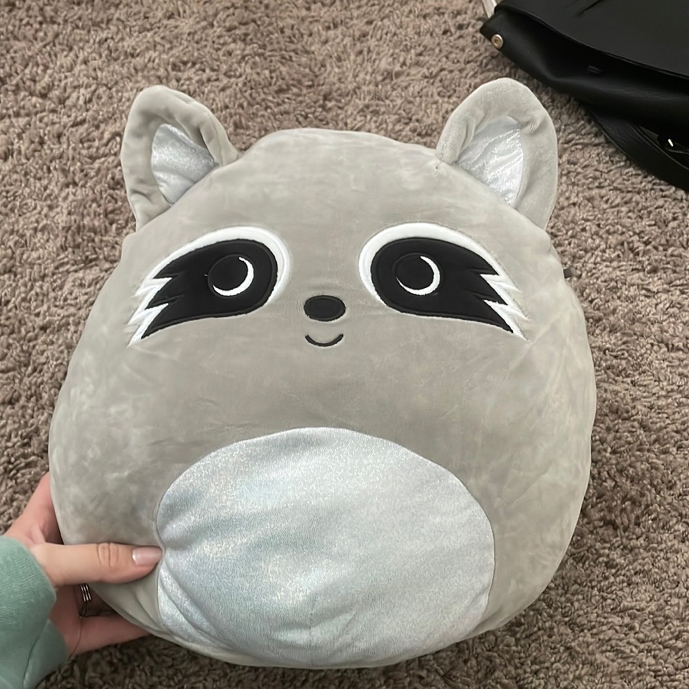 Max the Raccoon Iridescent Belly 12”